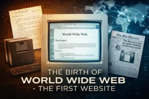 The Birth of World Wide Web- The First Website
